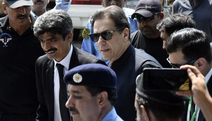 عمران خان کی9مئی جی ایچ کیو حملہ کیس ٹرائل رکوانے کی درخواست مسترد